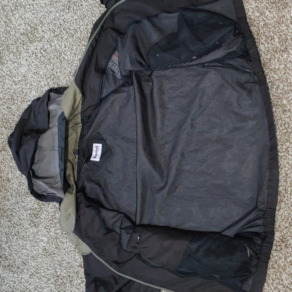 VTG Summit Racing 35th Anniversary Jacket Mens Black Hooded Windbreaker Size XXL - Picture 9 of 9